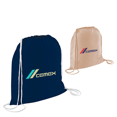 Custom Condor Cotton Drawstring Backpacks
