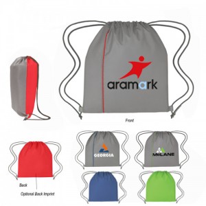 Custom Polyester Reversible Sports Pack Drawstring Bags