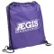 Personalized Drawstring Backpacks - Quick Sling Budget Polyester