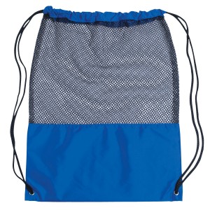 Imprinted Mesh Sports Drawstring Bags